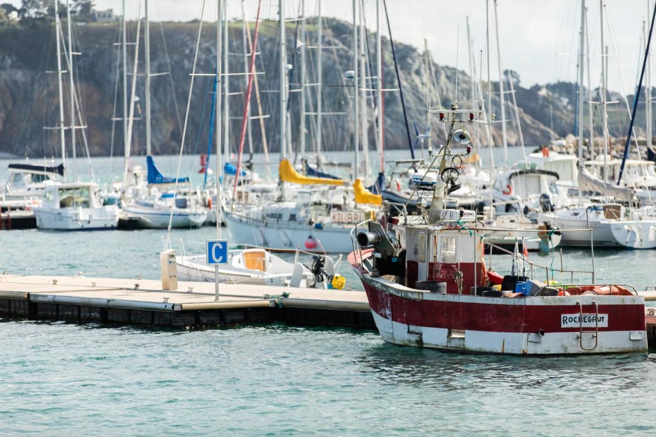 Le Portzic, Appartement Proche Plage De Morgat Crozon Esterno foto